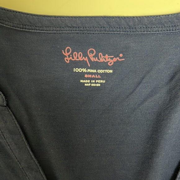 Lilly Pulitzer Henley Janelle Top Size Small - Picture 4 of 6